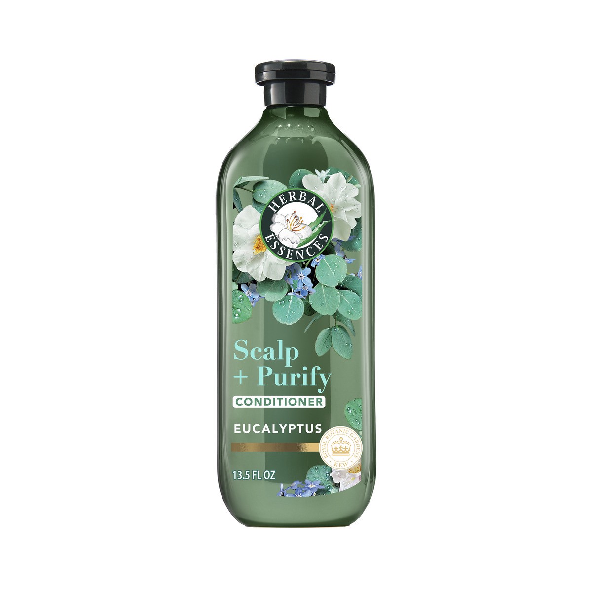 slide 1 of 11, Herbal Essences Eucalyptus Sulfate Free Conditioner, Scalp Balance, 13.5 fl oz, with Certified Camellia Oil and Aloe Vera, For All Hair Types, Especially Dry Scalp, 13.5 fl oz
