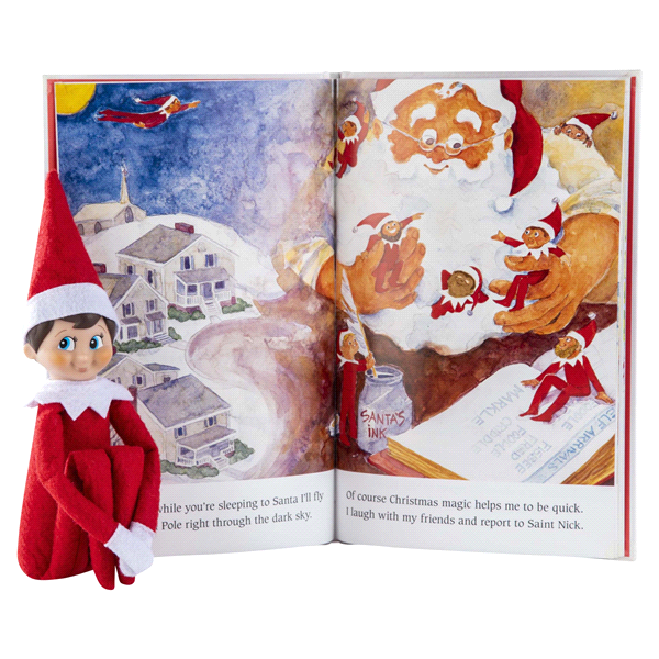 slide 2 of 9, The Elf on the Shelf Boy Storybook & Scout Elf 2 Pieces, 2 ct
