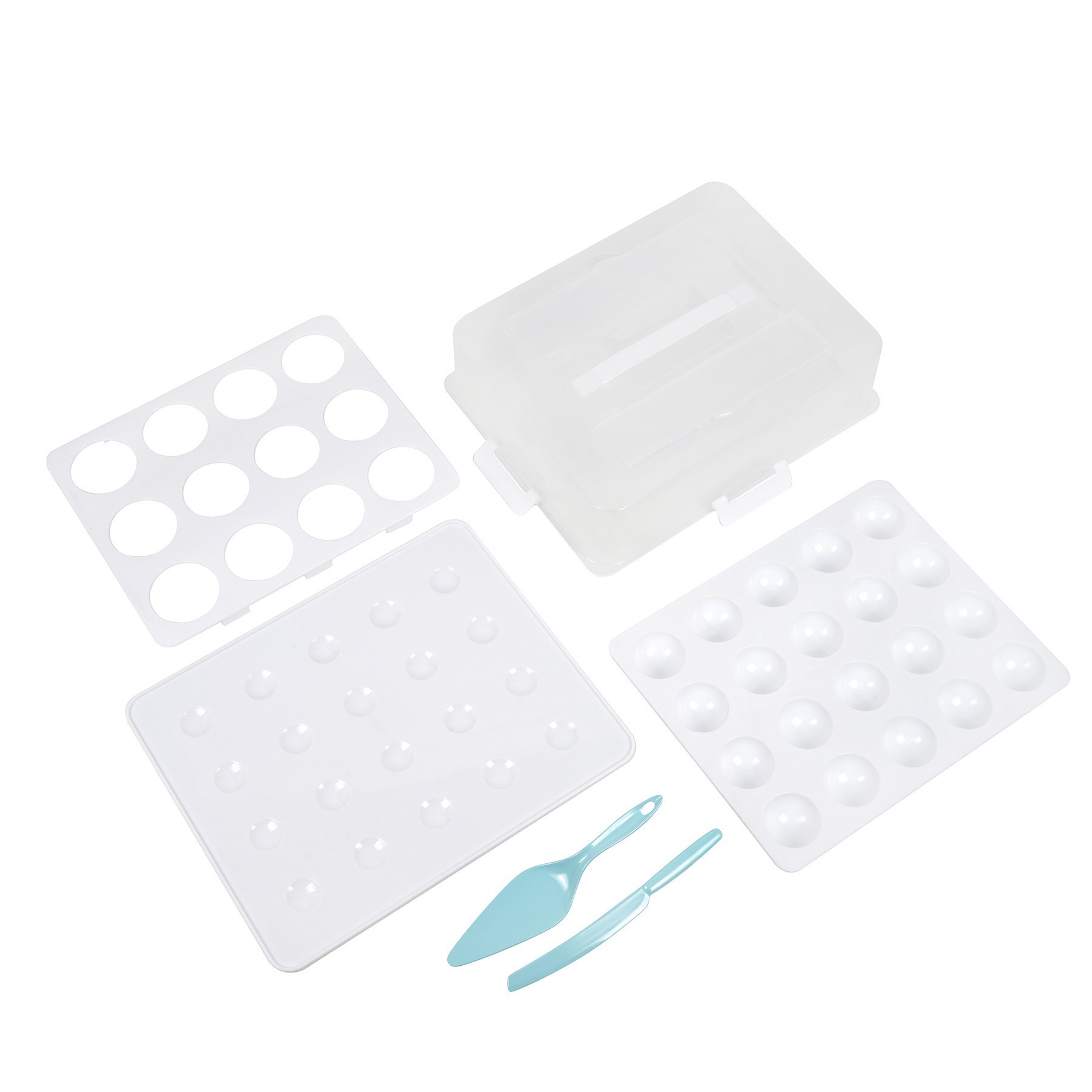 slide 3 of 3, 3-In-1 Treat Carrier By Celebrate It, 16.2 in x 12.2 in x 4.14 in