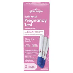 Giant Eagle Pregnancy Test