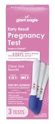Giant Eagle Pregnancy Test
