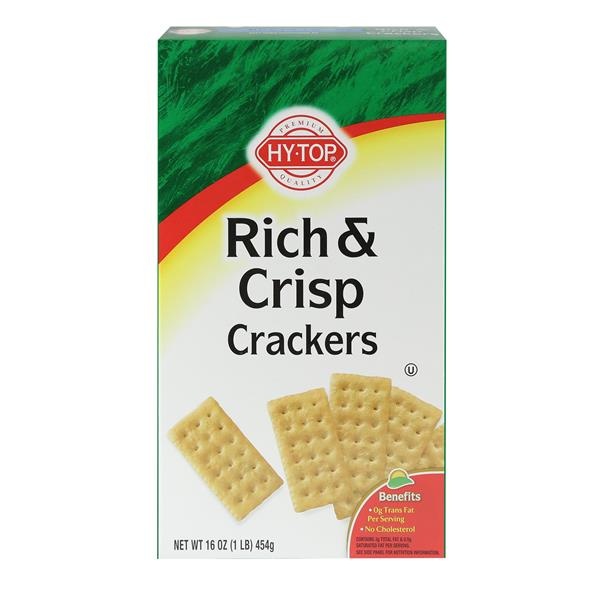 slide 1 of 1, Hy-Top Cracker Club Rich Crisp - 16 oz, 16 oz