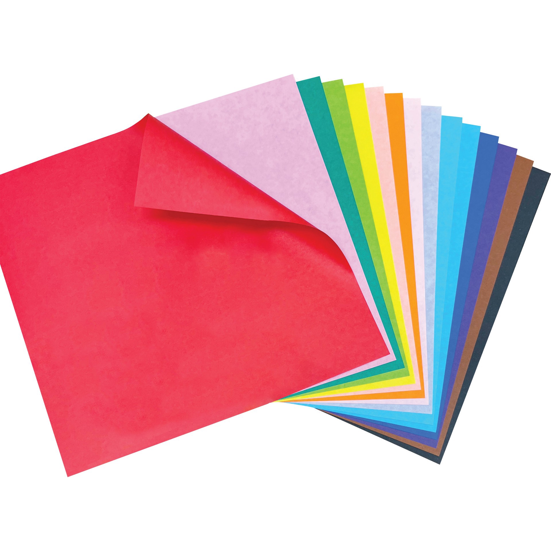 slide 3 of 3, Yasutomo 5.875" X 5.875" Double-Sided Color Origami Paper, 45 Sheets, 5.875 in x 5.875 in