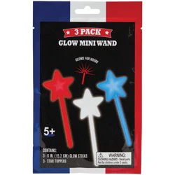 Destination Holiday Glow Star Wand Set