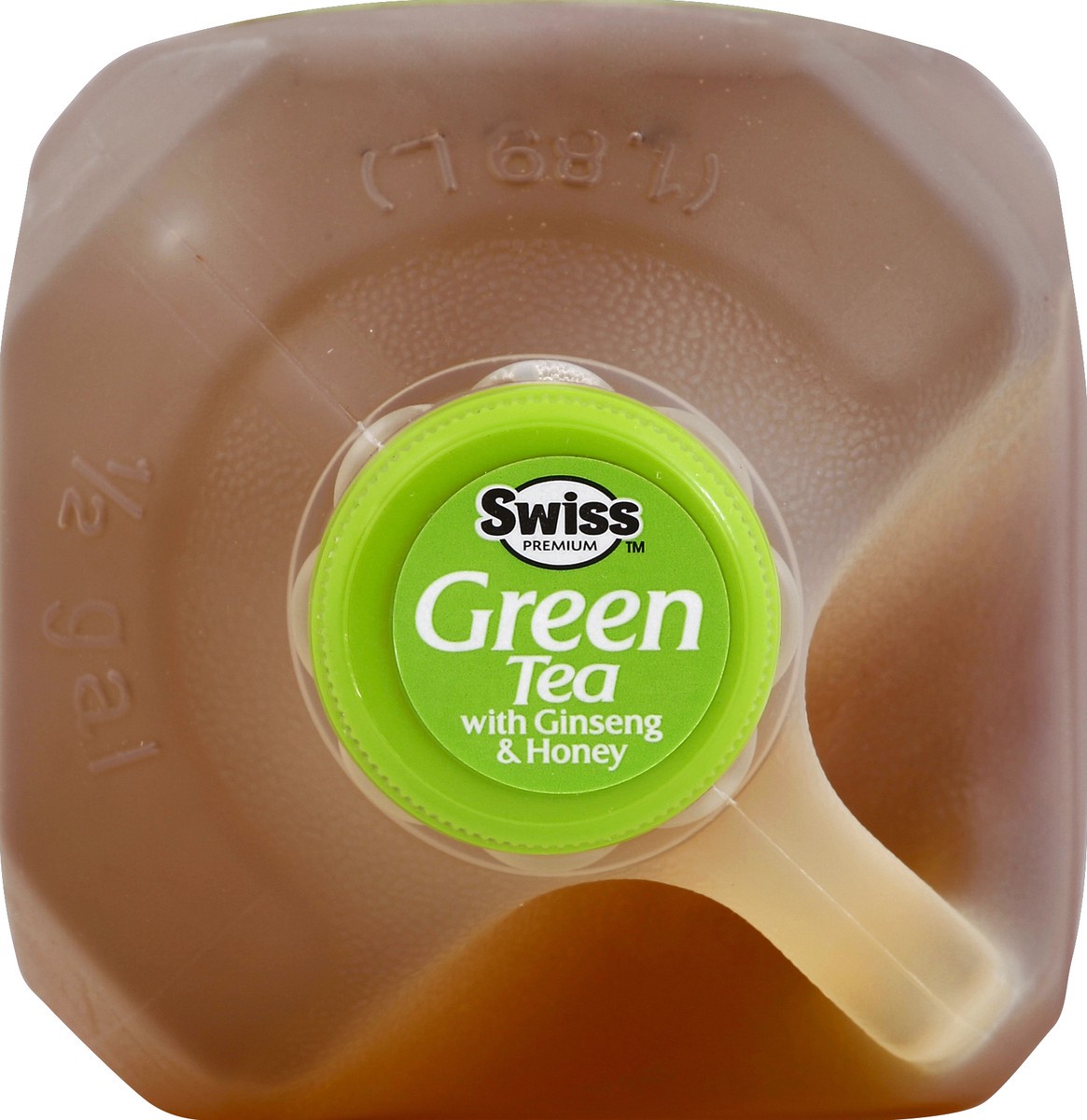 slide 2 of 4, Swiss Premium Green Tea, Natural, with Ginseng & Honey, 1/2 gal