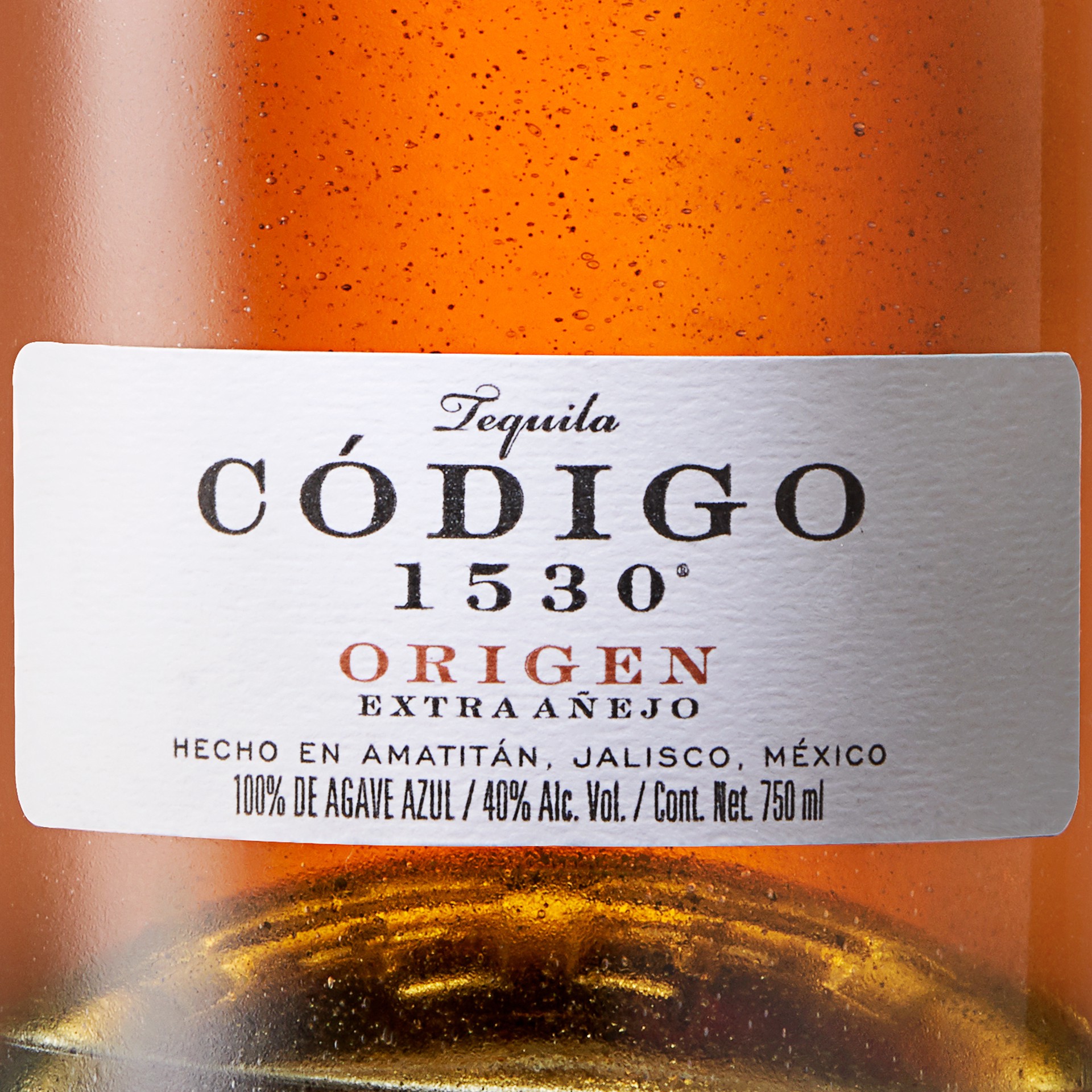 slide 4 of 9, Codigo 1530 Código 1530 Origen Extra Anejo Tequila, 750 mL Bottle, 40% ABV, 1 ct