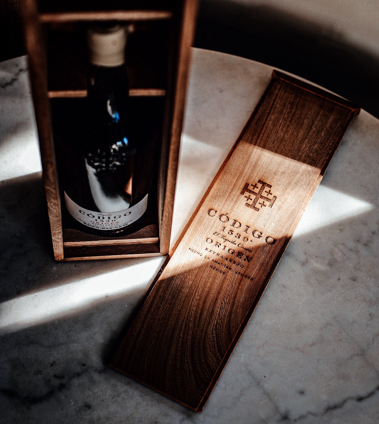 slide 8 of 9, Codigo 1530 Código 1530 Origen Extra Anejo Tequila, 750 mL Bottle, 40% ABV, 1 ct