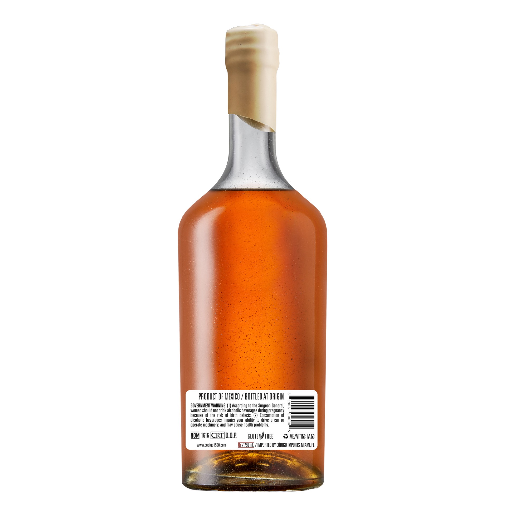 slide 3 of 9, Codigo 1530 Código 1530 Origen Extra Anejo Tequila, 750 mL Bottle, 40% ABV, 1 ct