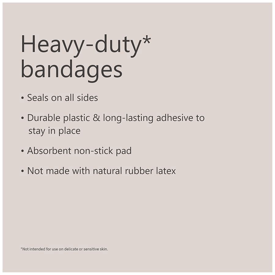 slide 3 of 5, Walgreens Tough Strips Waterproof 1 x 3.25 inch, 20 ct