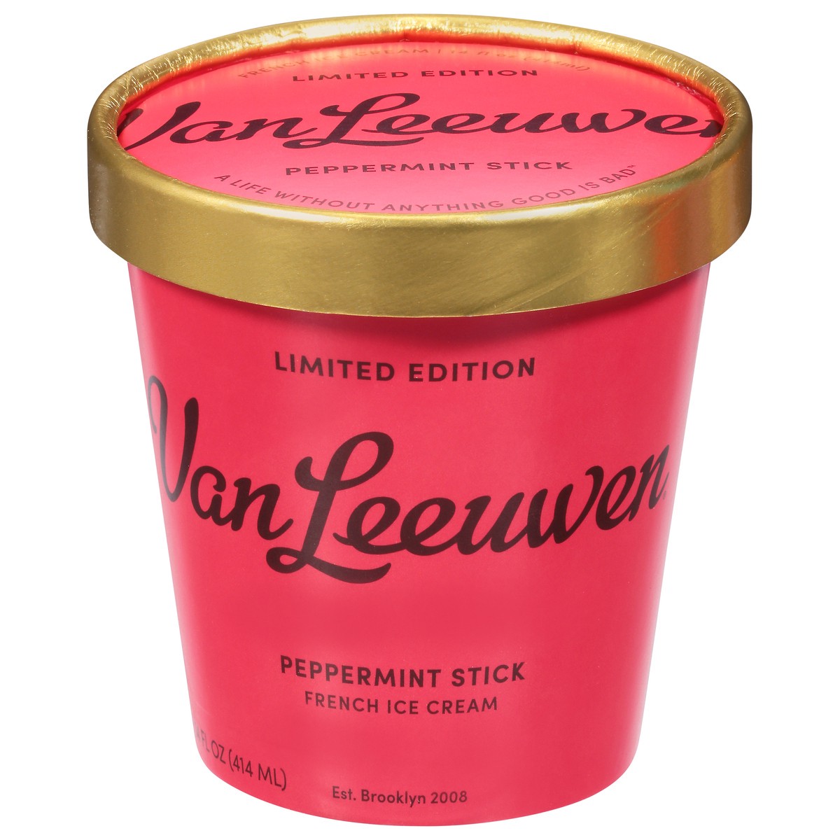 slide 6 of 13, Van Leeuwen French Peppermint Stick Ice Cream 14 fl oz, 14 fl oz