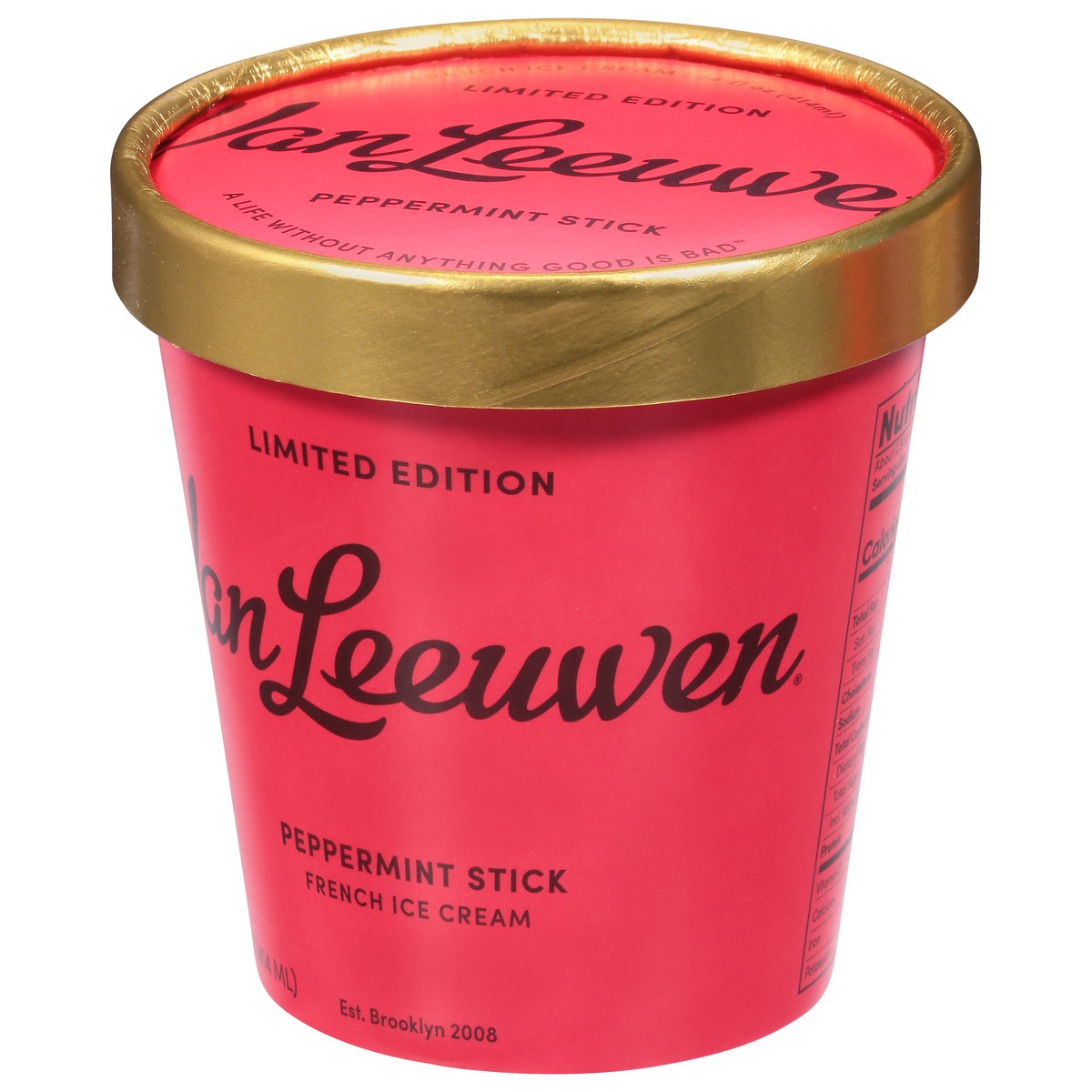 slide 12 of 13, Van Leeuwen French Peppermint Stick Ice Cream 14 fl oz, 14 fl oz