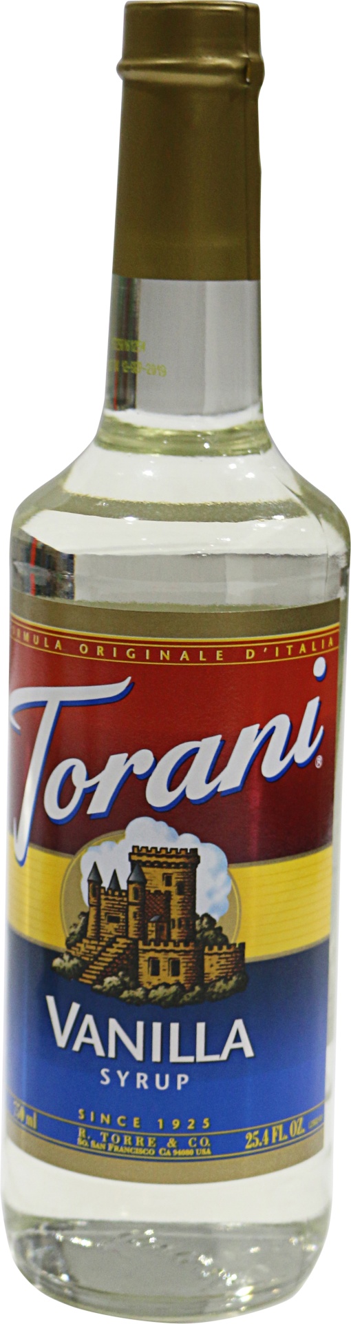 slide 1 of 1, Torani Vanilla Syrup - 750 ml, 750 ml