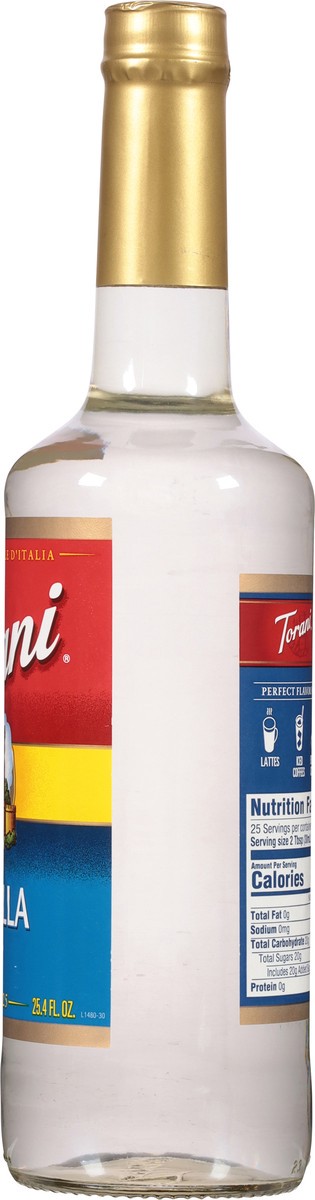 slide 8 of 14, Torani Vanilla Syrup - 750 ml, 750 ml