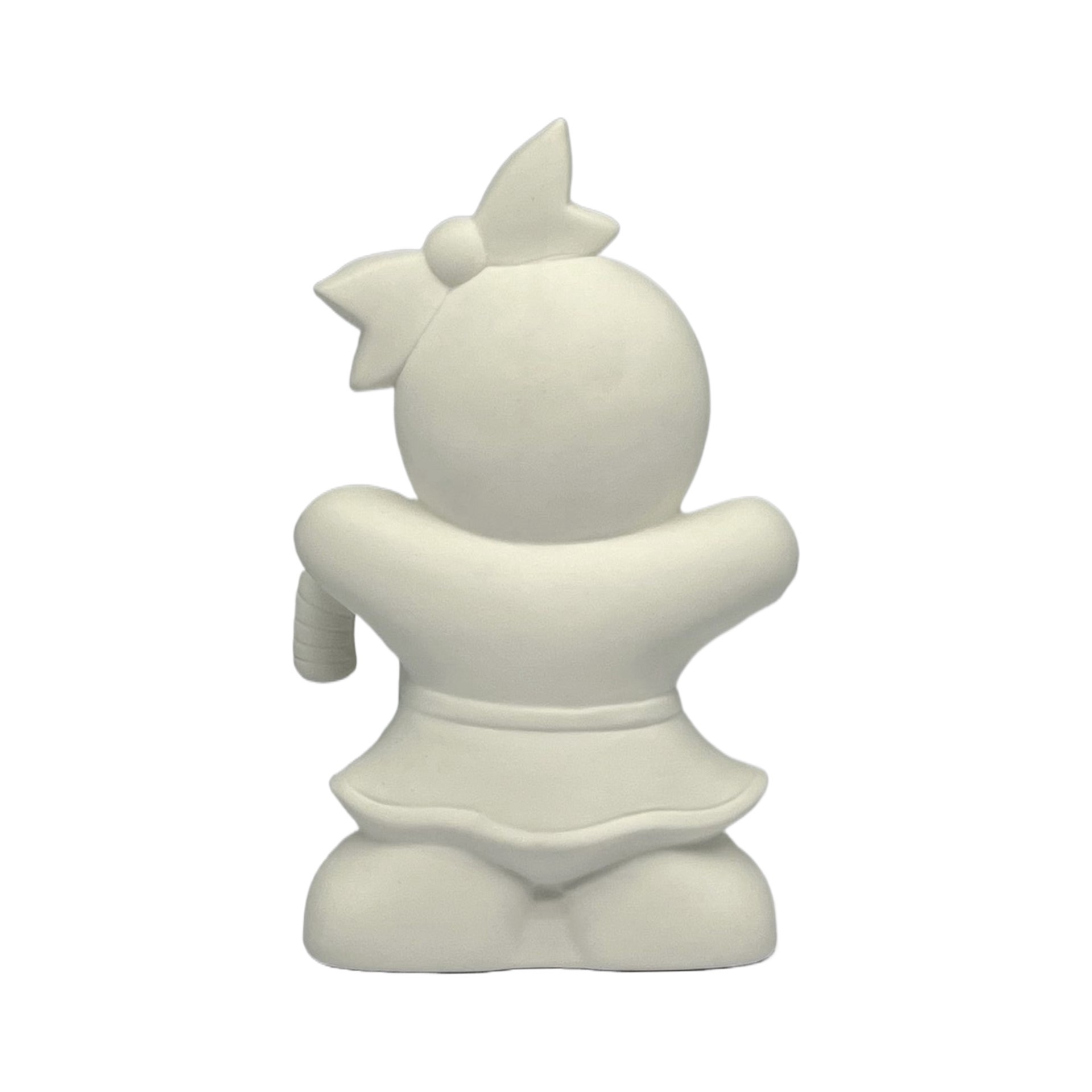 slide 4 of 8, 7.5" Led Diy Ceramic Gingerbread Cookie With Candy Cane Decor By Make Market, 4.5 in x 2.8 in x 7.44 in