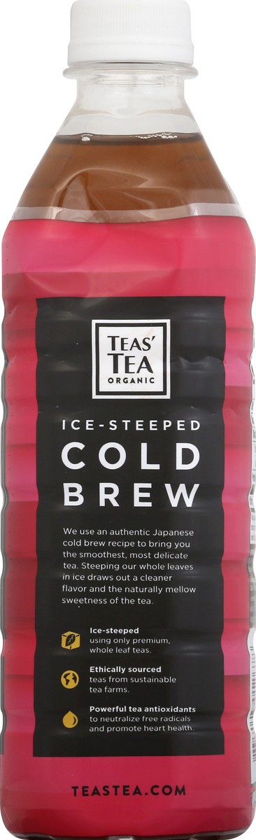 slide 5 of 9, Teas' Tea Cold Brew Slightly Sweet Raspberry Black Tea 16.9 oz, 16.9 fl oz
