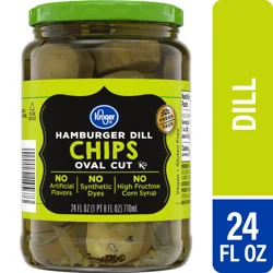 Kroger® Hamburger Dill Oval Cut Chips