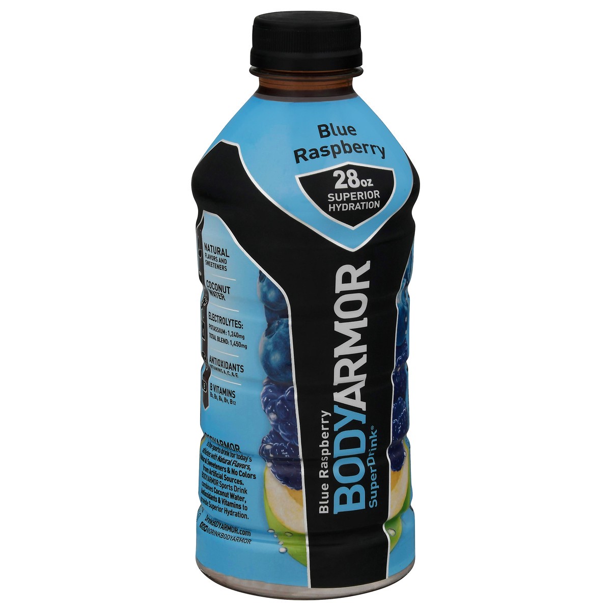 slide 2 of 14, BODYARMOR Blue Raspberry Super Drink - 28 fl oz, 28 fl oz