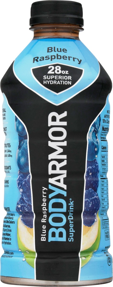 slide 14 of 14, BODYARMOR Blue Raspberry Super Drink - 28 fl oz, 28 fl oz