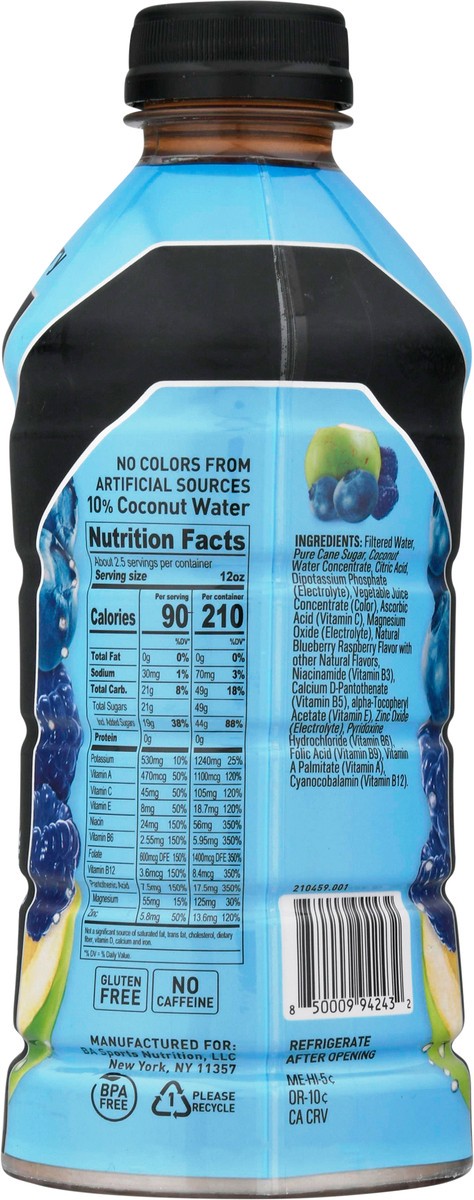 slide 7 of 14, BODYARMOR Blue Raspberry Super Drink - 28 fl oz, 28 fl oz