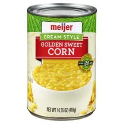 Meijer Cream Style Golden Sweet Corn, 14.75