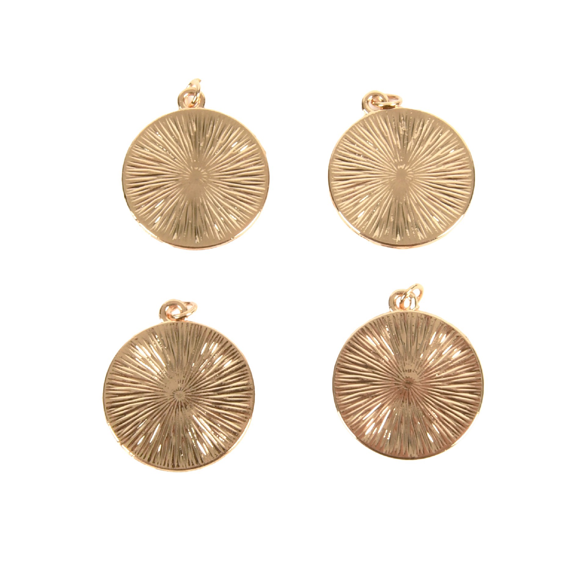 slide 4 of 5, Vintage Floral Print Charm Set By Bead Landing, 20mm x 23mm