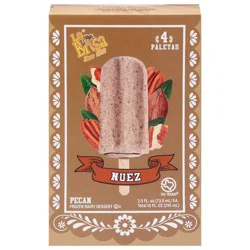 La Brisa Pecan Frozen Dairy Dessert - 4 - 2.5 fl oz Bars