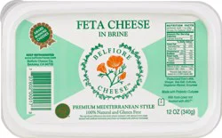 Belfiore Cheese Feta Cheese 12 oz