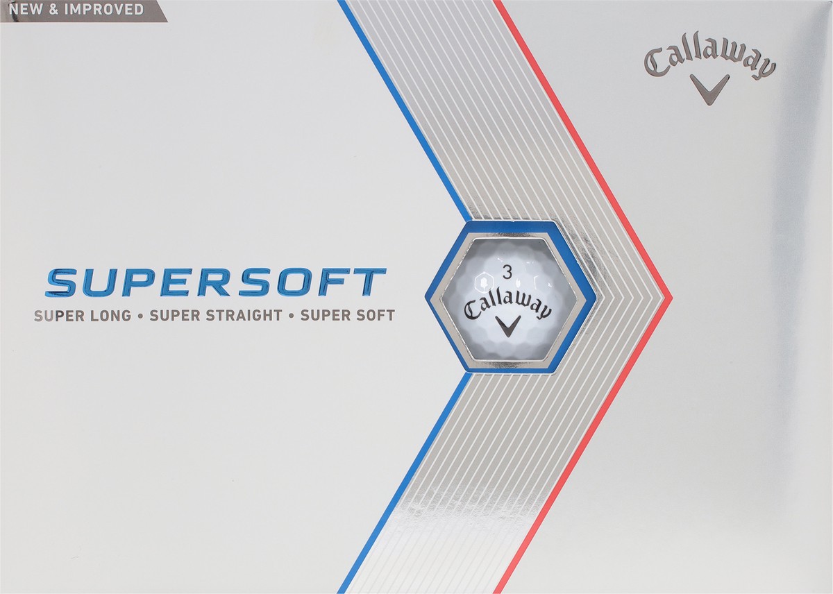 slide 4 of 9, Callaway Super Soft Golf Balls 12 ea, 12 ct
