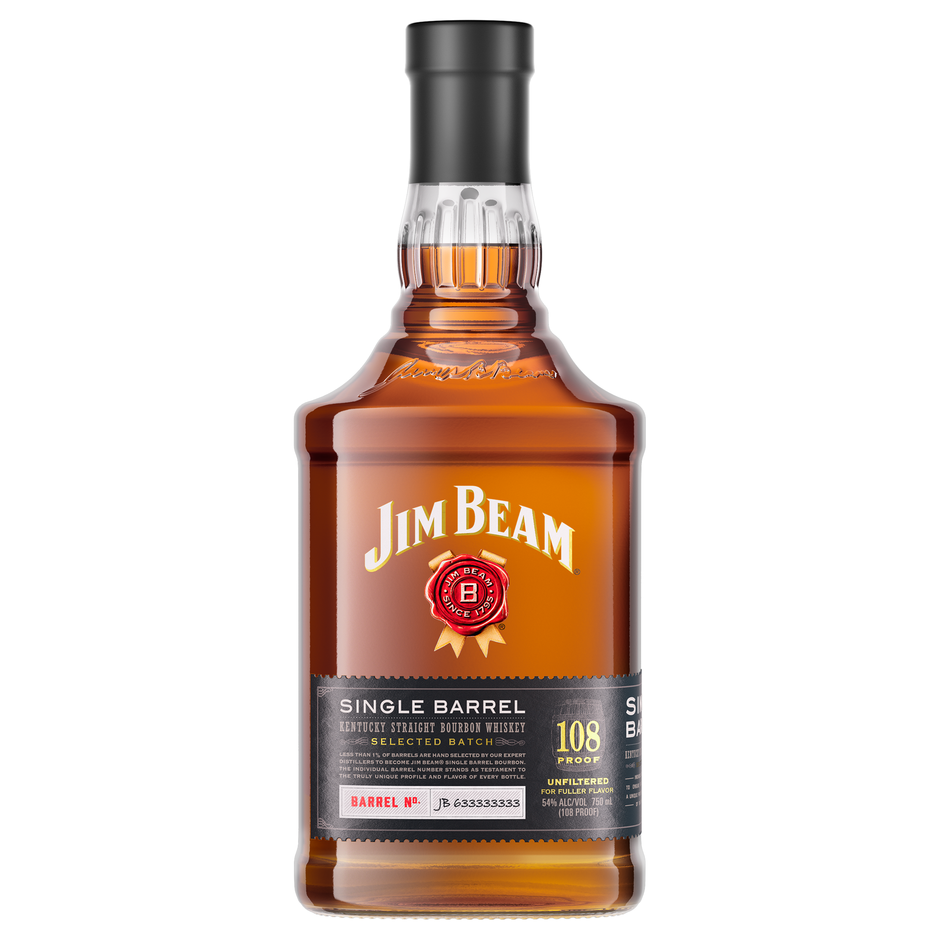 slide 2 of 3, Jim Beam Single Barrel Kentucky Straight Bourbon Whiskey 750 ml, 750 ml
