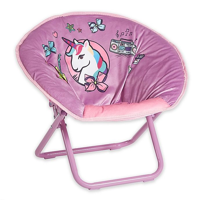 slide 1 of 2, Nickelodeon Jojo Siwa Mini Folding Saucer Chair, 1 ct