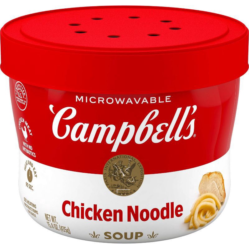 slide 1 of 5, Campbell's Chicken Noodle Bowl, 15.4 oz