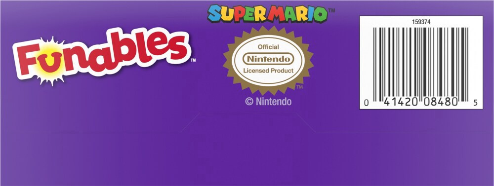 slide 5 of 5, Funables Super Mario Fruit Flavored Snacks 22 - 0.8 oz Pouches, 17.6 oz