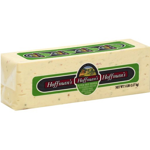 slide 1 of 1, Hoffman's Cheese Food 5 lb, per lb