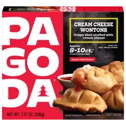 Pagoda Express Frozen Cream Cheese Wontons with Sweet Chili Sauce
