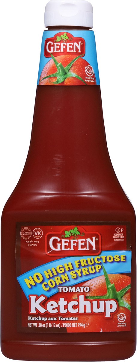 slide 3 of 9, Gefen Tomato Ketchup, 28 oz