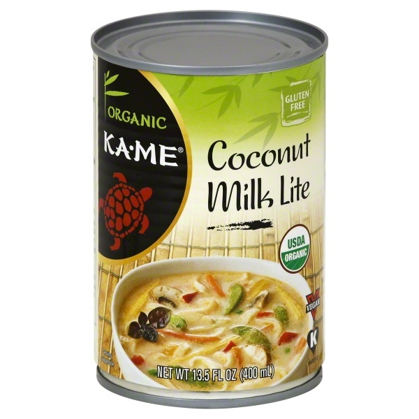 slide 1 of 1, KA-ME Organic Coconut Milk Lite, 14 oz