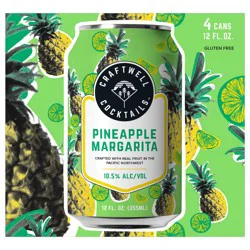 Craftwell Cocktails Craftwell Pineapple Margarita Can