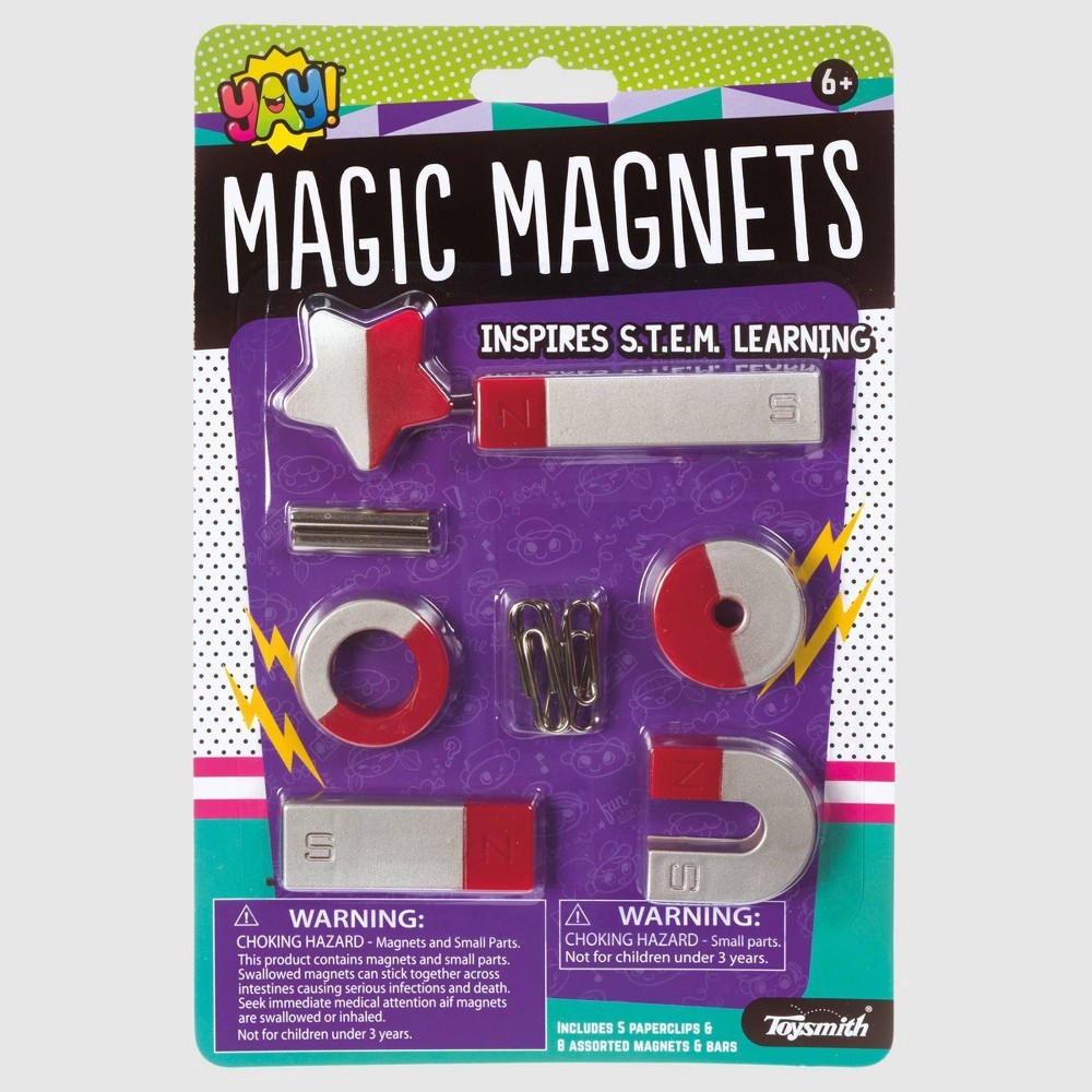 slide 2 of 2, Toysmith Magic Magnets, 13 ct