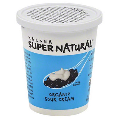 slide 1 of 3, Kalona SuperNatural Sour Cream 16 oz, 16 oz