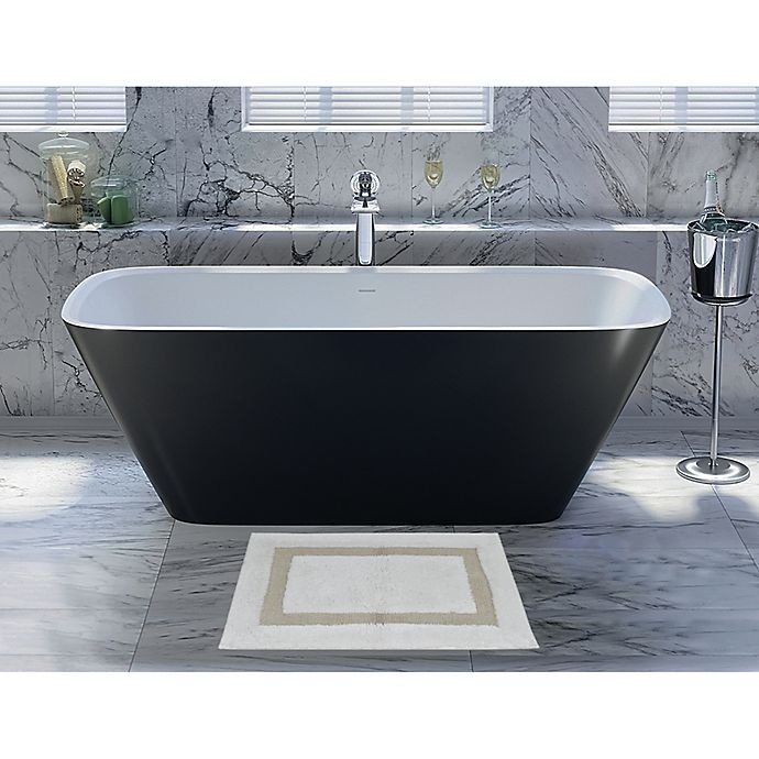 slide 2 of 4, Wamsutta Pinnacle Bath Rug - Canvas'', 17 in x 24 in