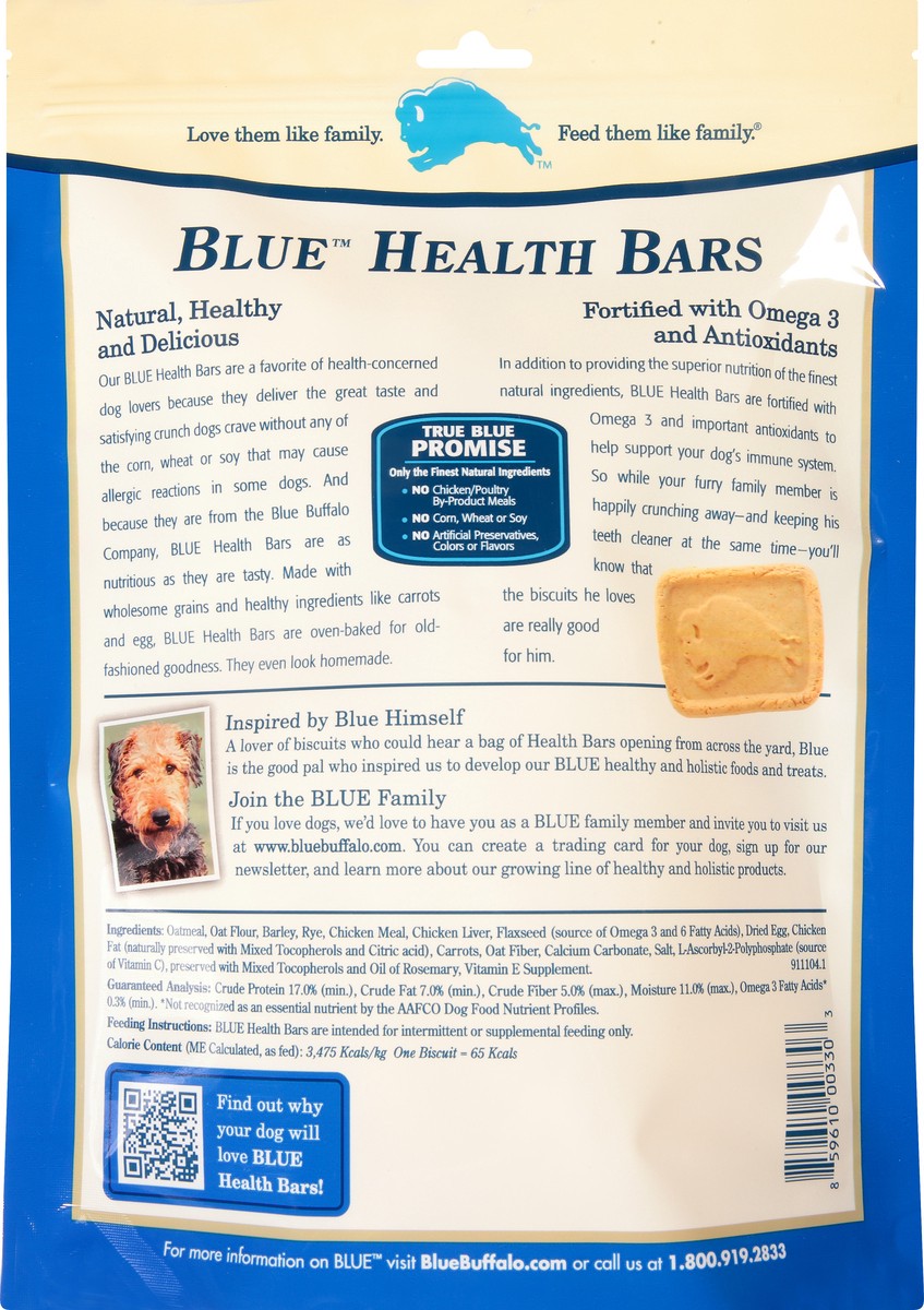 slide 6 of 9, Blue Buffalo Blue Bones Small Assorted Flavor Biscuits for Dogs 16 oz, 16 oz