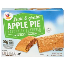 Giant Fruit & Grain Cereal Bars Apple Pie - 8 ct