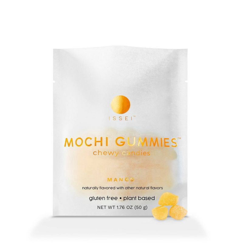 slide 1 of 4, Issei Mochi Gummies Issei Mango Mochi Gummies - 1.76oz, 1.76 oz