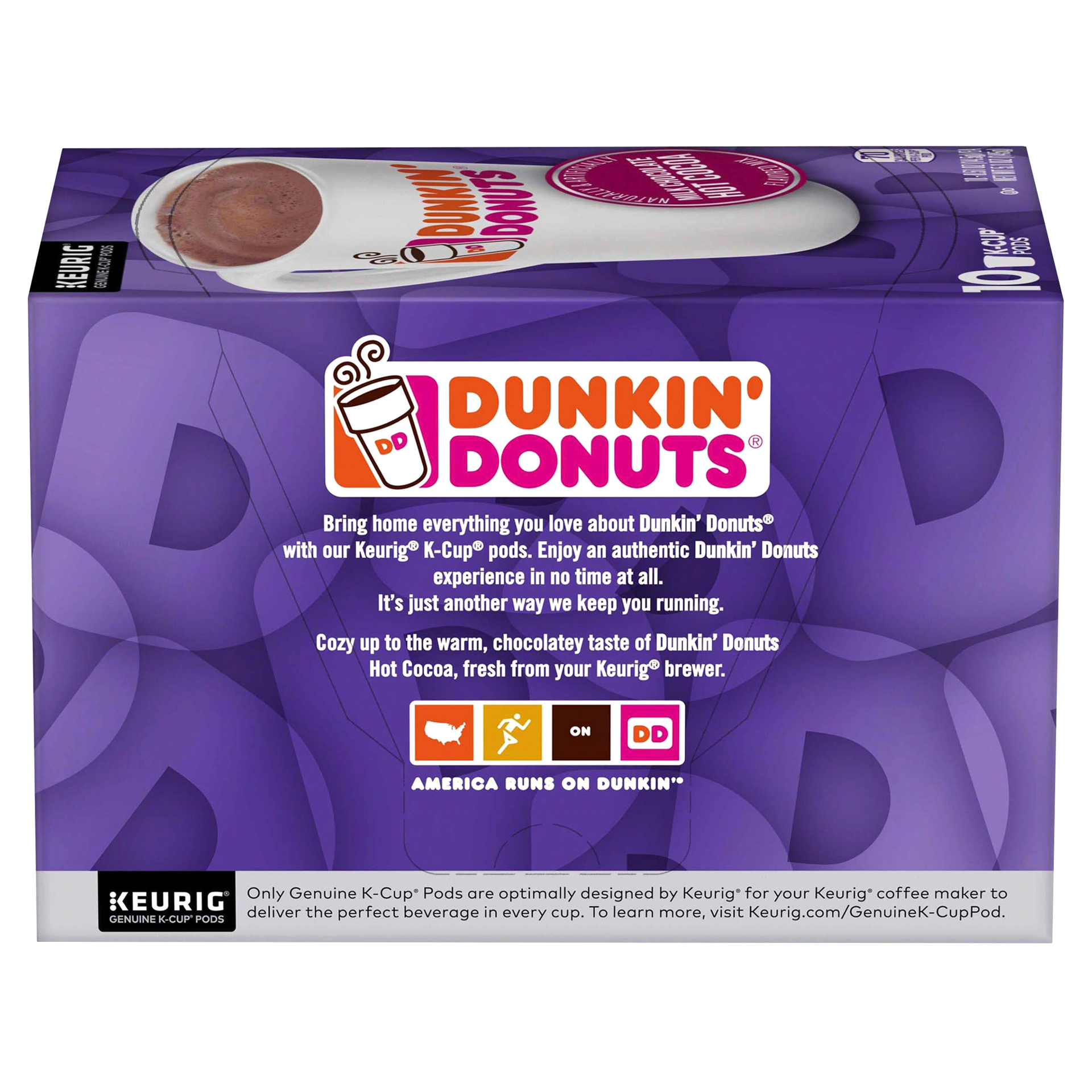 Dunkin donut hot chocolate k outlet cups