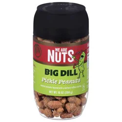 We Are Nuts Big Dill Pickle Peanuts 10 oz