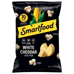 Smartfood Popcorn White Cheddar Flavored, 6 Oz