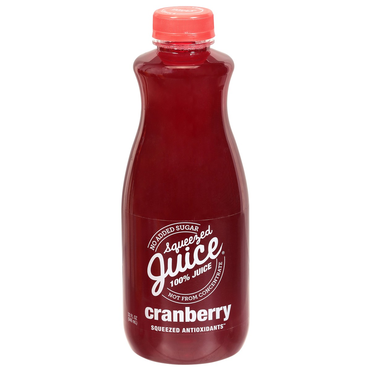 slide 11 of 14, Squeezed Juice No Added Sugar Cranberry 100% Juice 32 fl oz, 32 fl oz