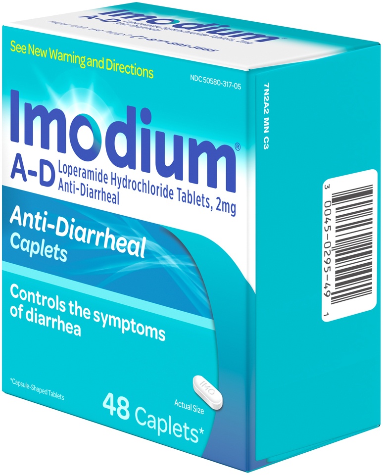 Imodium AD AntiDiarrheal Caplets 48 ct Shipt