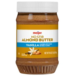 MEIJER ALMOND VANILLA 16OZ (W/ OIL)