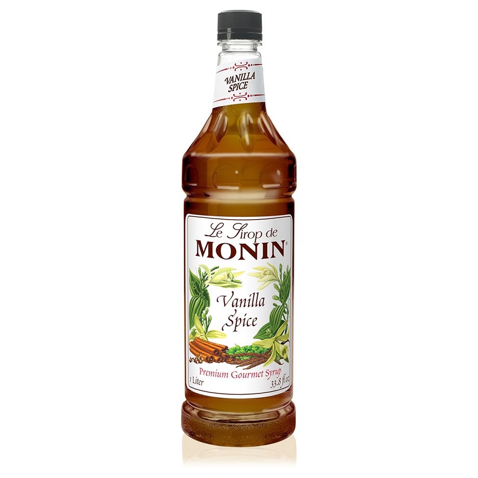 slide 1 of 1, Monin Vanilla Spice Syrup, 750 ml